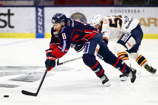 Linköpings Derek Roy och Djurgårdens Mikael Ahlén