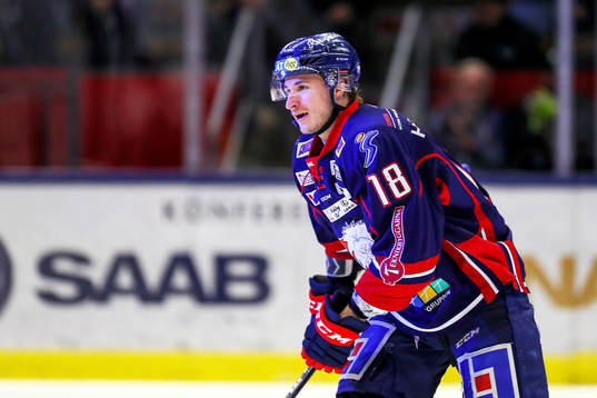 Linköpings Jacob Lilja jublar