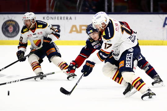 Linköpings Ken Andre Olimb och Djurgårdens Henrik Eriksson