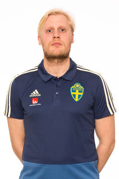 Målvaktstränare Gustav Scheutz Dahlström i