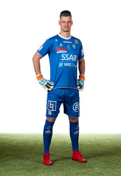 Brages målvakt Peter Rosendal