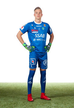 Brages målvakt Oliver Bergman