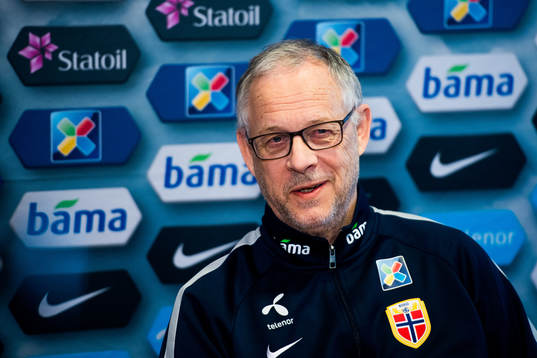 Lars Lagerbäck, head coach of Norway