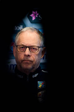 Lars Lagerbäck, head coach of Norway