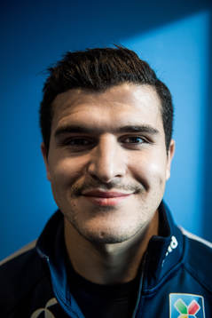 Tarik Elyounoussi of Norway poses for a portrait