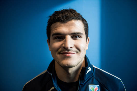 Tarik Elyounoussi of Norway poses for a portrait