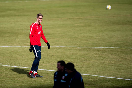 Kristoffer Ajer of Norway