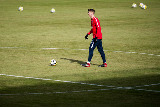 Kristoffer Ajer of Norway