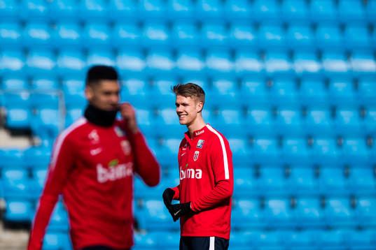 Kristoffer Ajer of Norway