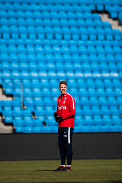 Kristoffer Ajer of Norway