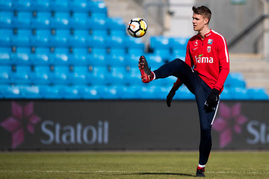Kristoffer Ajer of Norway
