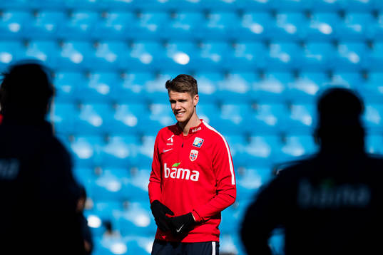 Kristoffer Ajer of Norway