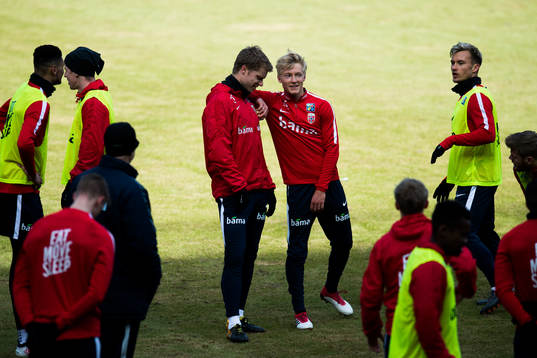 Sigurd Rosted and Birger Meling of Norway