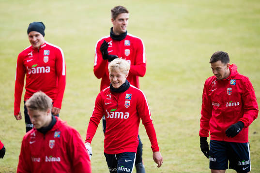 Jonas Svensson, Birger Meling, Markus Henriksen and Martin