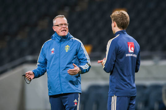 Sveriges förbundskapten Janne Andersson