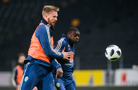 Sveriges Pontus Jansson och Ken Sema