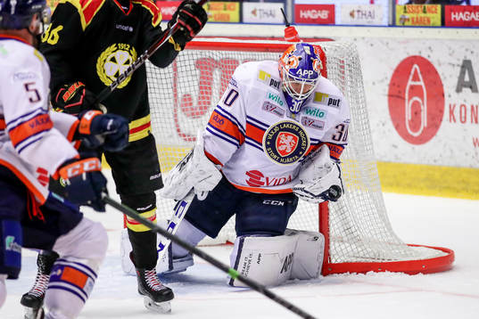 Växjös målvakt Viktor Fasth