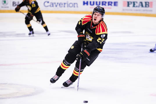 Brynäs Lucas Carlsson reagerar