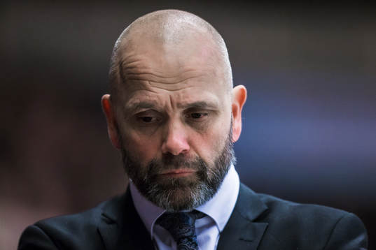 Brynäs tränare Tommy Sjödin deppar