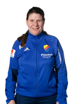 Djurgårdens lagledare Anna von Eckermann