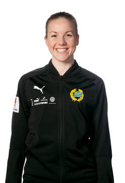 Hammarbys sjukgymnast Caroline Söderström