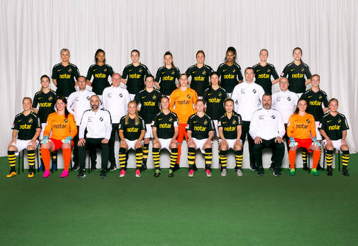 AIK poserar för en lagbild