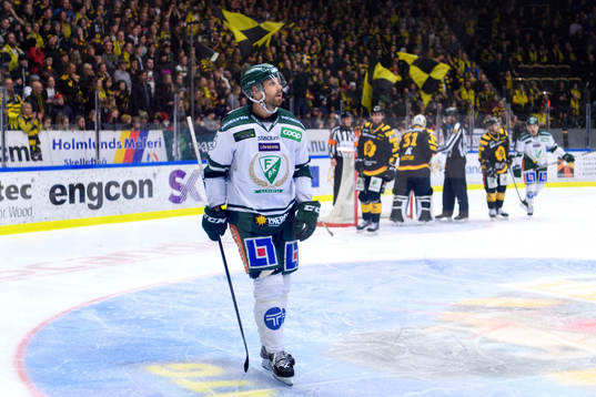 Färjestads Dick Axelsson deppar