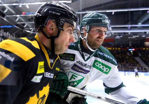 Skellefteås Joakim Lindström och Färjestads Dick Axelsson