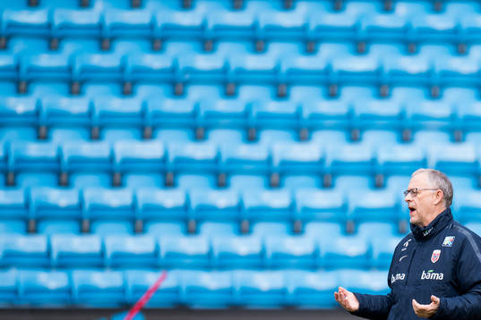 Lars Lagerbäck, head coach of Norway