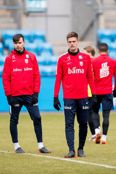 Ole Kristian Selnæs and Markus Henriksen of Norway