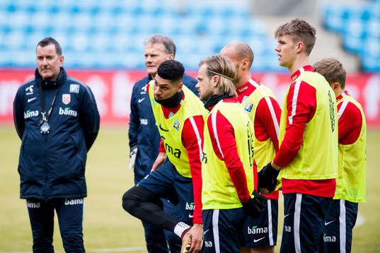 Per Joar Hansen, assistant coach, Frode Grodås, goalkeeper
