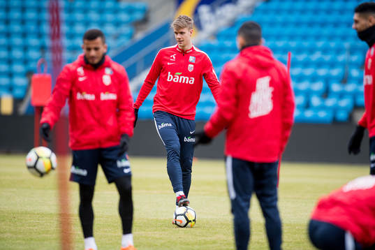 Kristoffer Ajer of Norway