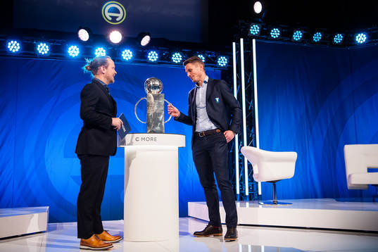 Jesper Hussfelt, Cmore, och Markus Rosenberg, Malmö FF,