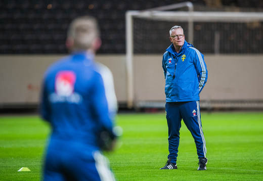 Sveriges förbundskapten Janne Andersson