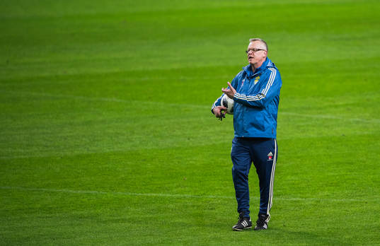 Sveriges förbundskapten Janne Andersson