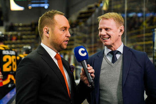 Cmores Johan Edlund och Niklas Wikegård