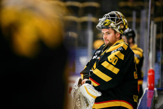 Skellefteås målvakt Gustaf Lindvall
