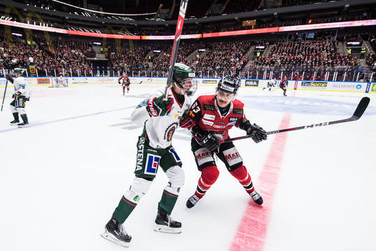 Frölundas Rasmus Dahlin och Malmö Redhawks Fredrik