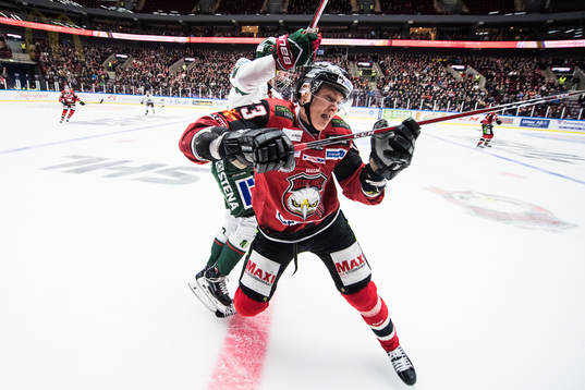 Frölundas Rasmus Dahlin och Malmö Redhawks Fredrik