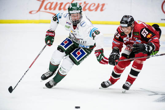Frölundas Rasmus Dahlin och Malmö Redhawks Fredrik