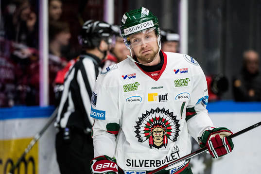Frölundas Kristoffer Gunnarsson deppar