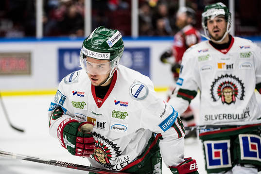 Frölundas Mattias Nörstebö deppar
