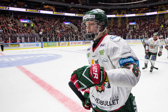 Frölundas Rasmus Dahlin jublar