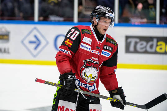 Malmö Redhawks Erik Forssell deppar