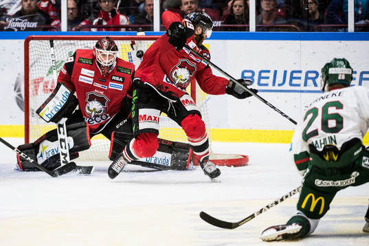 Frölundas Rasmus Dahlin skjuter in matchavgörande 4-5