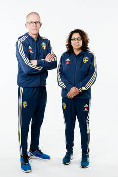 Staffan Stjernholm och Ester Kristiansson, kommunikatör