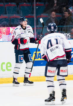 Linköpings Henrik Törnqvist jublar