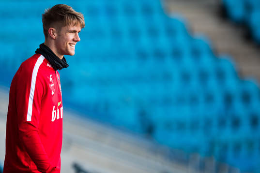 Kristoffer Ajer of Norway