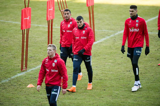 Omar Elabdellaoui, Mohamed Elyounoussi and Bjørn Maars
