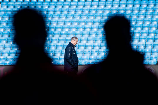 Lars Lagerbäck, head coach of Norway